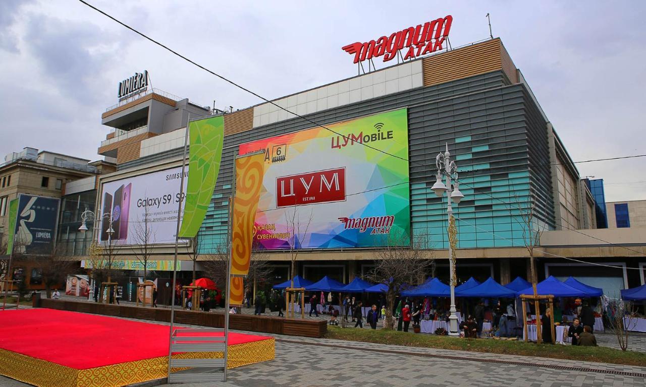 Уютная Однокомнатная Квартира В Историческом Центре Города Almaty Exterior photo